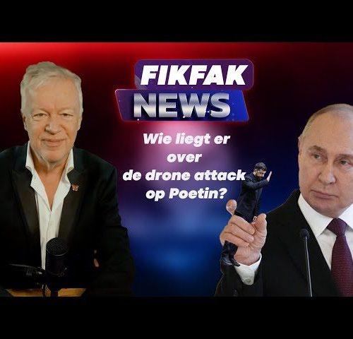 Wie liegt er over de drone aanval op Poetin?